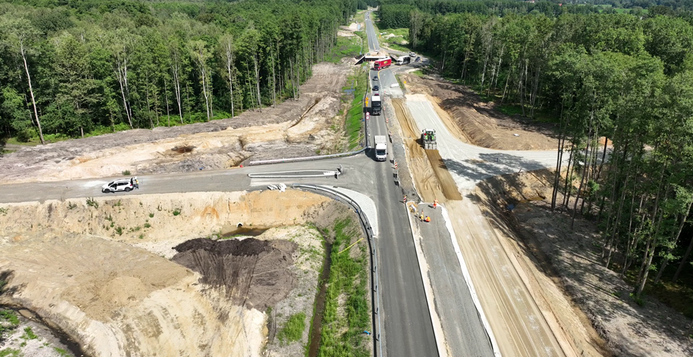 Utrudnienia na  trasie Krapkowice &#8211; Rogów Opolski w ciągu DK45