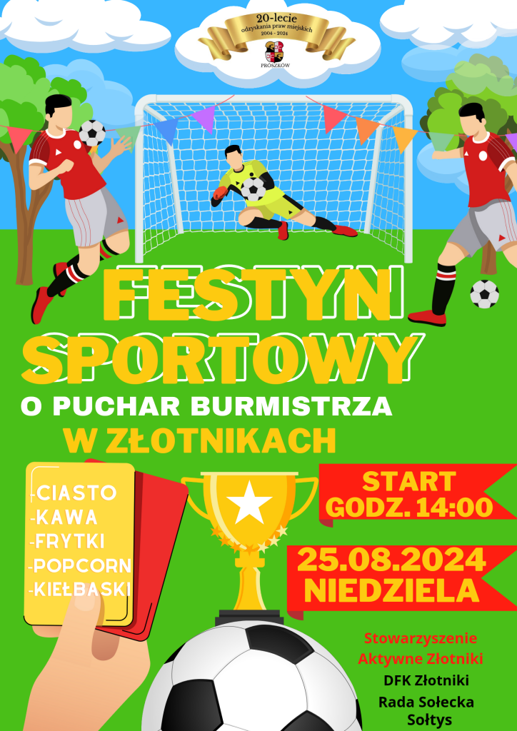 Festyn sportowy w Złotnikach