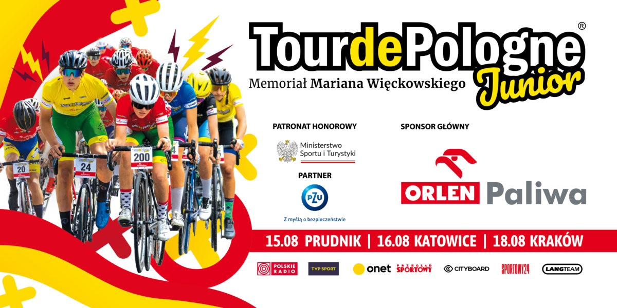 Tour de Pologne Junior – młodzi kolarze wystartują 15 sierpnia