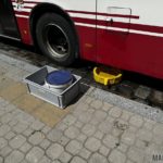 Na ulice Opola wyciekła ropa z autobusu