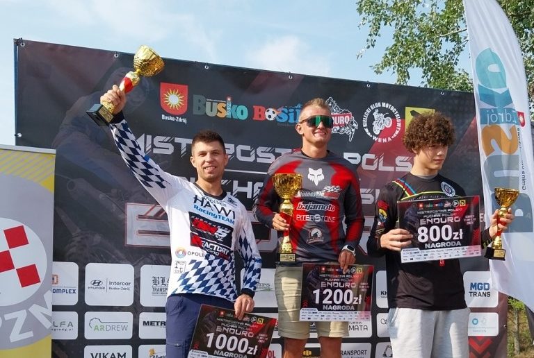 Kolejne sukcesy motocyklistów HAWI Racing Team w Mistrzostwach Polski Enduro