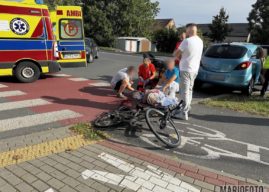 70-latek został potrącony na przejeździe rowerowym