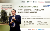 Spotkanie autorskie z prof. Stanisławem Nicieją, gościem specjalnym prof. dr hab. Jan Miodek