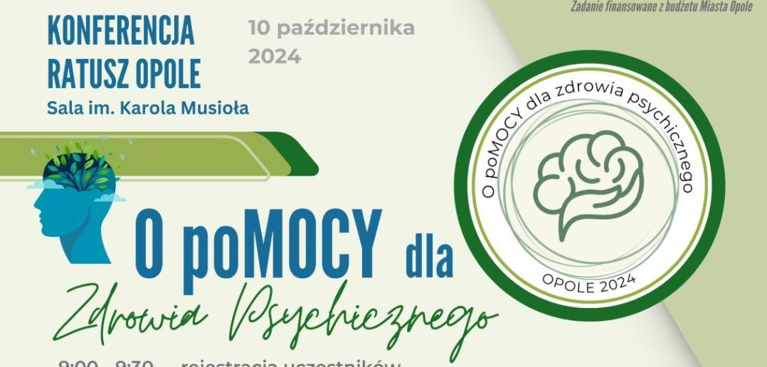 Konferencja „O poMOCY dla zdrowia psychicznego” &#8211; wstęp wolny