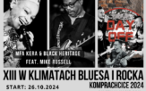 Zapraszamy na XIII Festiwal w klimatach bluesa i rocka w Komprachcicach W klimatach bluesa i rocka