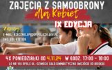 Zajęcia z samoobrony dla kobiet &#8211; ruszyły zapisy
