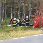 Śmiertelny wypadek za Komprachcicami, nie żyje 19-letni motocyklista