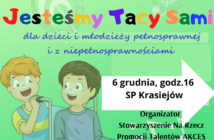 VIII Ogólnopolski Festiwal Artystyczny JESTEŚMY TACY SAMI już 6 grudnia