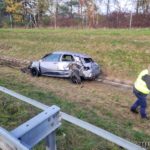 Dachowanie przy autostradzie A4 w miejscowości Prądy