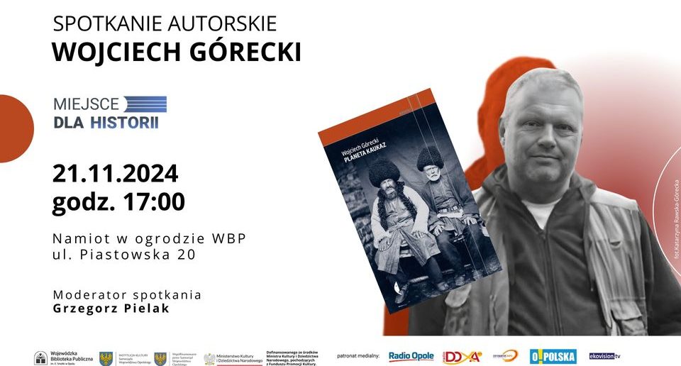 Spotkanie autorskie z Wojciechem Góreckim w czwartek w WBP