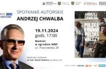 Spotkanie autorskie z prof. Andrzejem Chwalbą w WBP