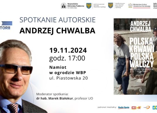 Spotkanie autorskie z prof. Andrzejem Chwalbą w WBP