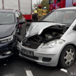 Zderzenie opla z mercedesem na ul. Wrocławskiej w Opolu