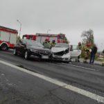 Zderzenie opla z mercedesem na ul. Wrocławskiej w Opolu