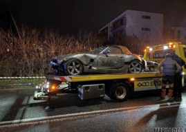 Kierujący bmw stracił panowanie nad pojazdem na ul. Hallera w Opolu