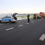 Wypadek na obwodnicy Opola, zderzenie busa z samochodem osobowym