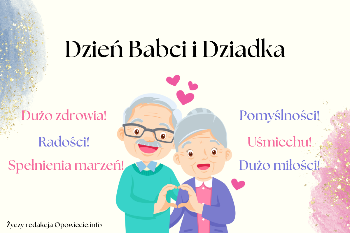 Życzenia z okazji Dnia Babci i Dziadka