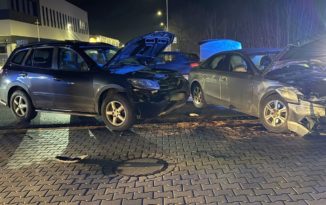 Zderzenie dwóch samochodów na ul. Północnej w Opolu