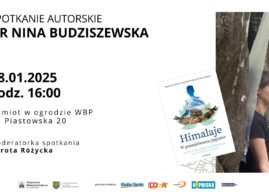 Spotkanie autorskie z Niną Budziszewską już 18 stycznia w WBP Opole