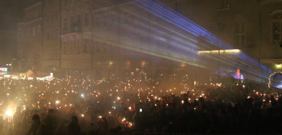 Laserowe Światełko do Nieba w Opolu zostanie zapamiętane na długo