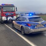 Wypadek we Wrzoskach, matka z dziećmi zabrana do szpitala