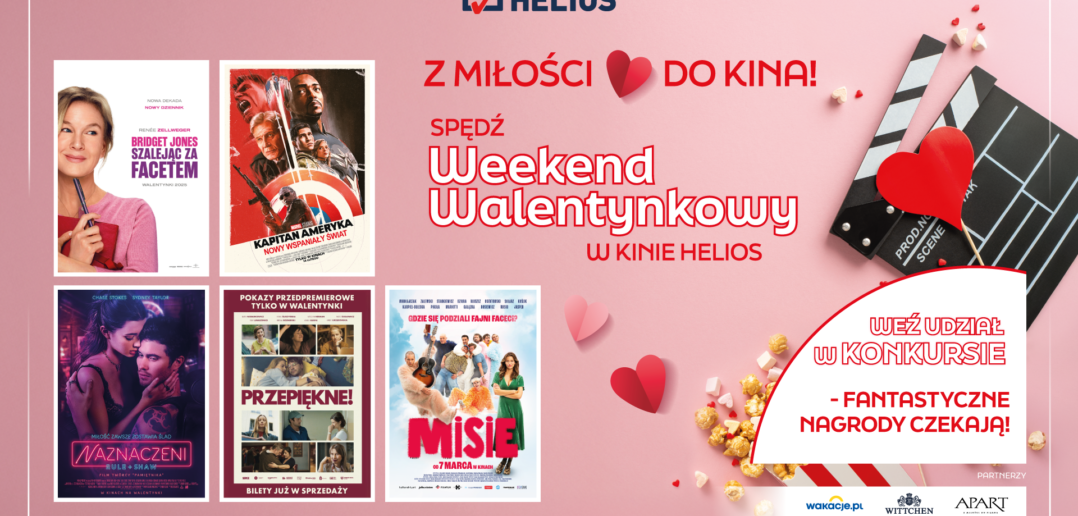 Walentynkowy repertuar kin Helios