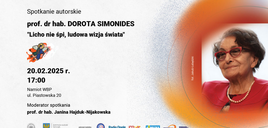 Spotkanie autorskie z prof. Dorotą Simonides w WuBePe Opole