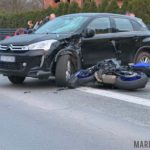 Wypadek na ul. Oświęcimskiej w Opolu
