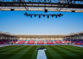 Akt wandalizmu na nowym stadionie w Opolu