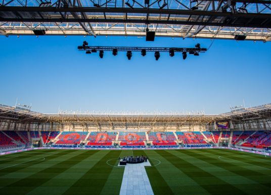 Akt wandalizmu na nowym stadionie w Opolu