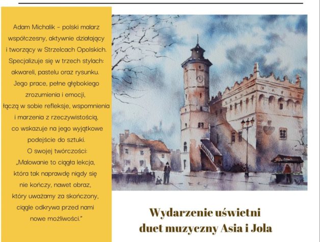 „Harmonia natury i architektury”. Wernisaż w galerii „Studnia” w Krapkowicach