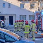 Pożar w domu wielorodzinnym przy ul. Plebiscytowej w Opolu