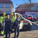 Pożar w domu wielorodzinnym przy ul. Plebiscytowej w Opolu