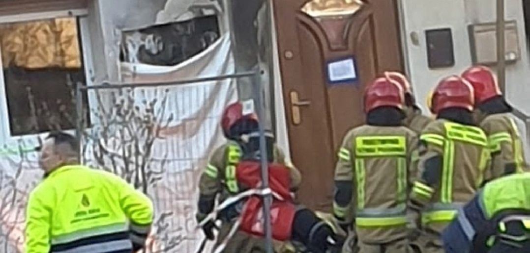 Pożar w domu wielorodzinnym przy ul. Plebiscytowej w Opolu