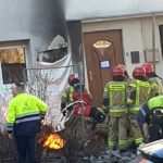 Pożar w domu wielorodzinnym przy ul. Plebiscytowej w Opolu