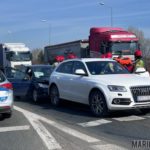 Zderzenie audi i forda na obwodnicy Opola