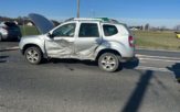 Zderzenie forda i dacii na obwodnicy Opola niedaleko ITD