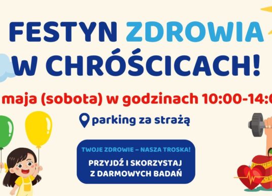 Festyn Zdrowia w Chróścicach z okazji 1 urodzin przychodni „MÓJ DOKTOR”