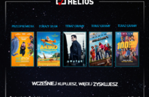 Helios zaprasza na filmowe nowości,  które musisz zobaczyć tej wiosny!