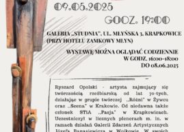 Ryszard Opolski zaprezentuje swoje prace w krapkowickiej galerii „Studnia”