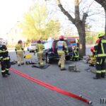 23-latka kierująca citroenem wjechała w ławkę w Komprachcicach