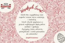 Życzenia wielkanocne firmy Rudatom