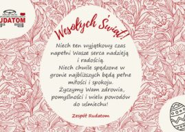 Życzenia wielkanocne firmy Rudatom