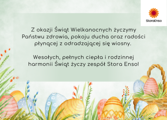 Życzenia wielkanocne przesyła Stora Enso