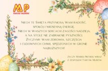 Życzenia wielkanocne przesyła Tartak Murów