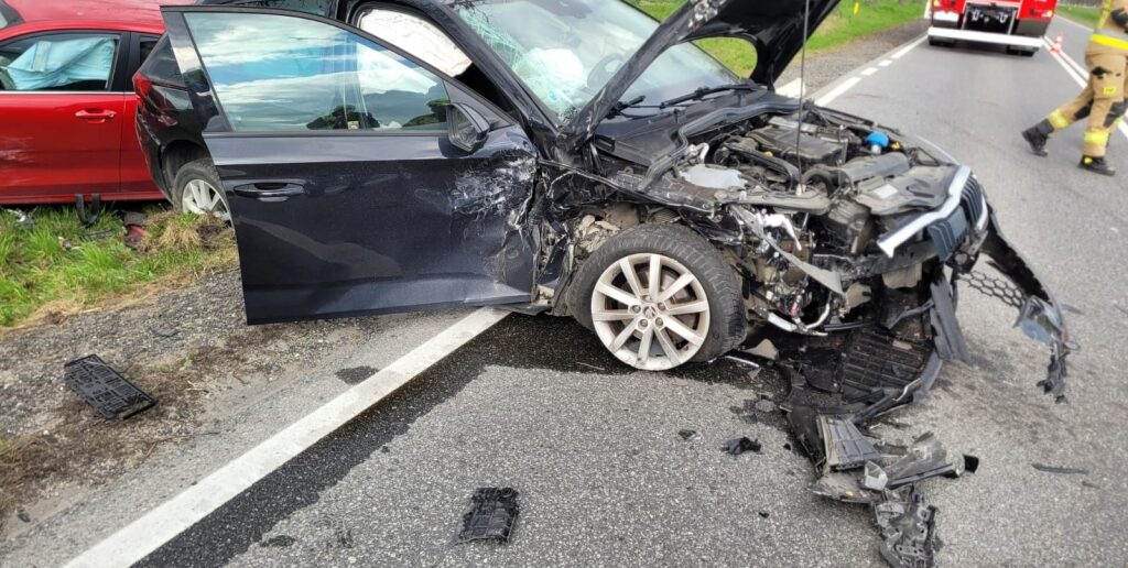 Weekend na opolskich drogach. Wypadek na obwodnicy Opola, w Jełowej i Grabinie