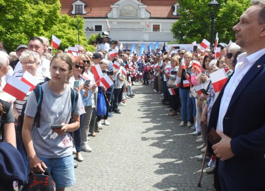 Trzaskowski w Kluczborku: „To wybory o przyszłość każdego z nas. I wtedy wygra cała Polska”