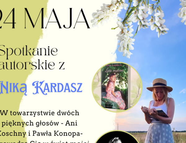 Spotkanie autorskie z Moniką „Niką” Kardasz