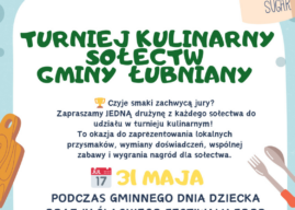 Turniej Kulinarny Sołectw Gminy Łubniany już w tę sobotę!