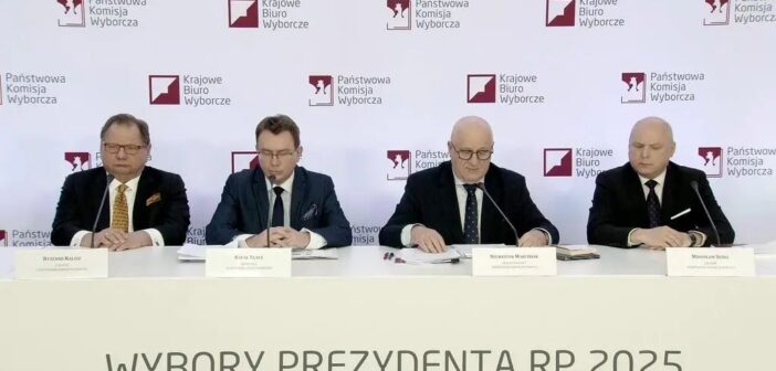 PKW ogłasza wyniki I tury wyborów prezydenckich 2025: Trzaskowski i Nawrocki w II turze